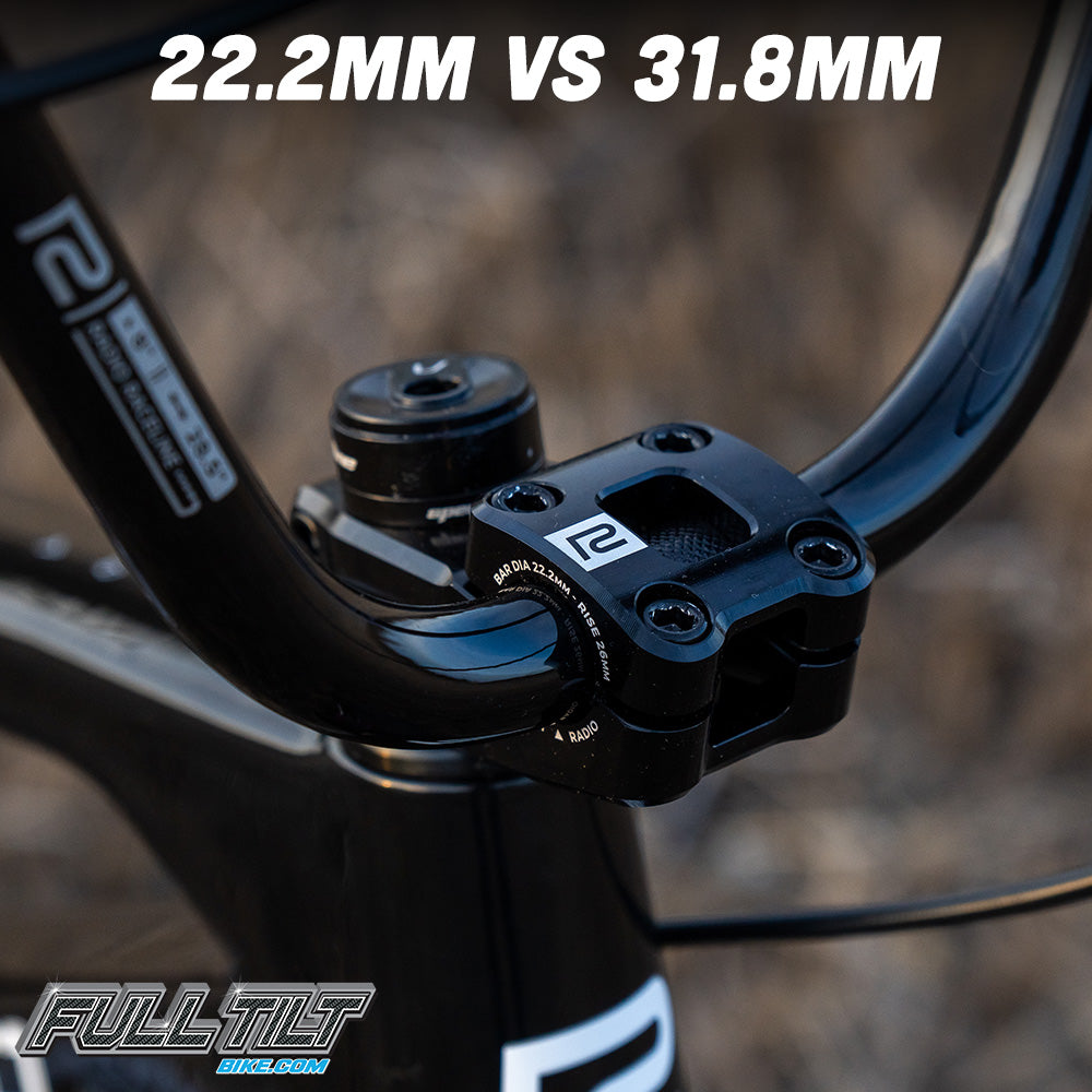 31.8mm vs. 22.2mm BMX Handlebars: What’s the Difference?