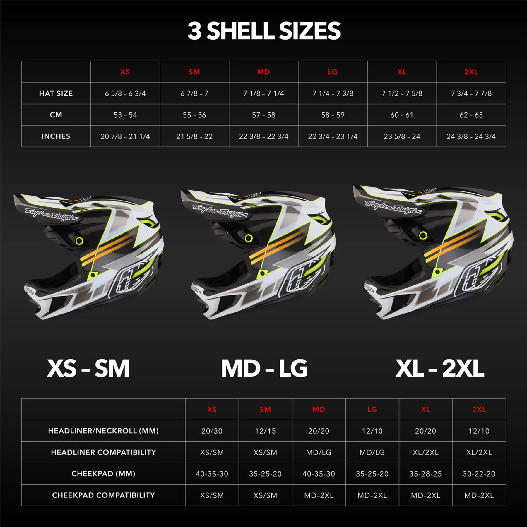 TROY LEE DESIGNS D4 CARBON HELMET REVERB WHITE/BLACK