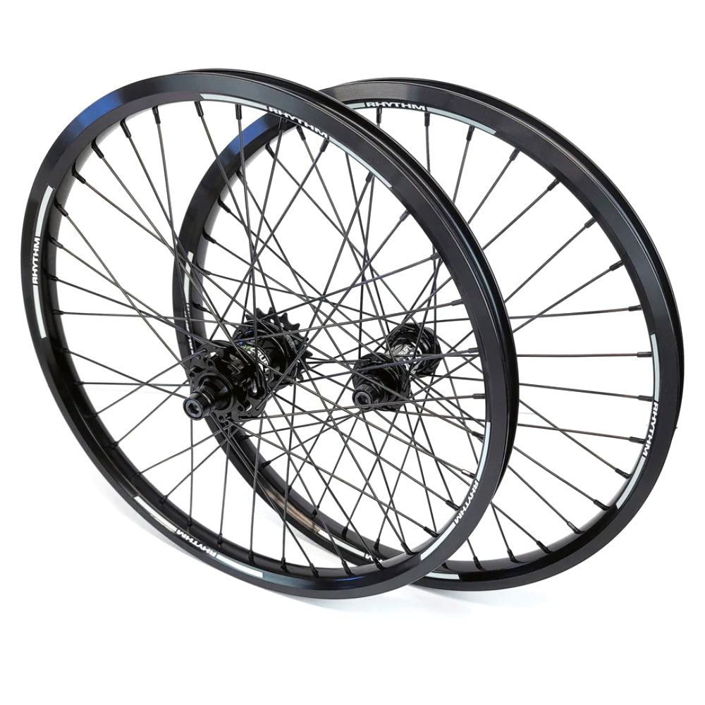 CRUPI QUAD OS20 20MM PRO ISO WHEELSET BLACK 20 X 1.75