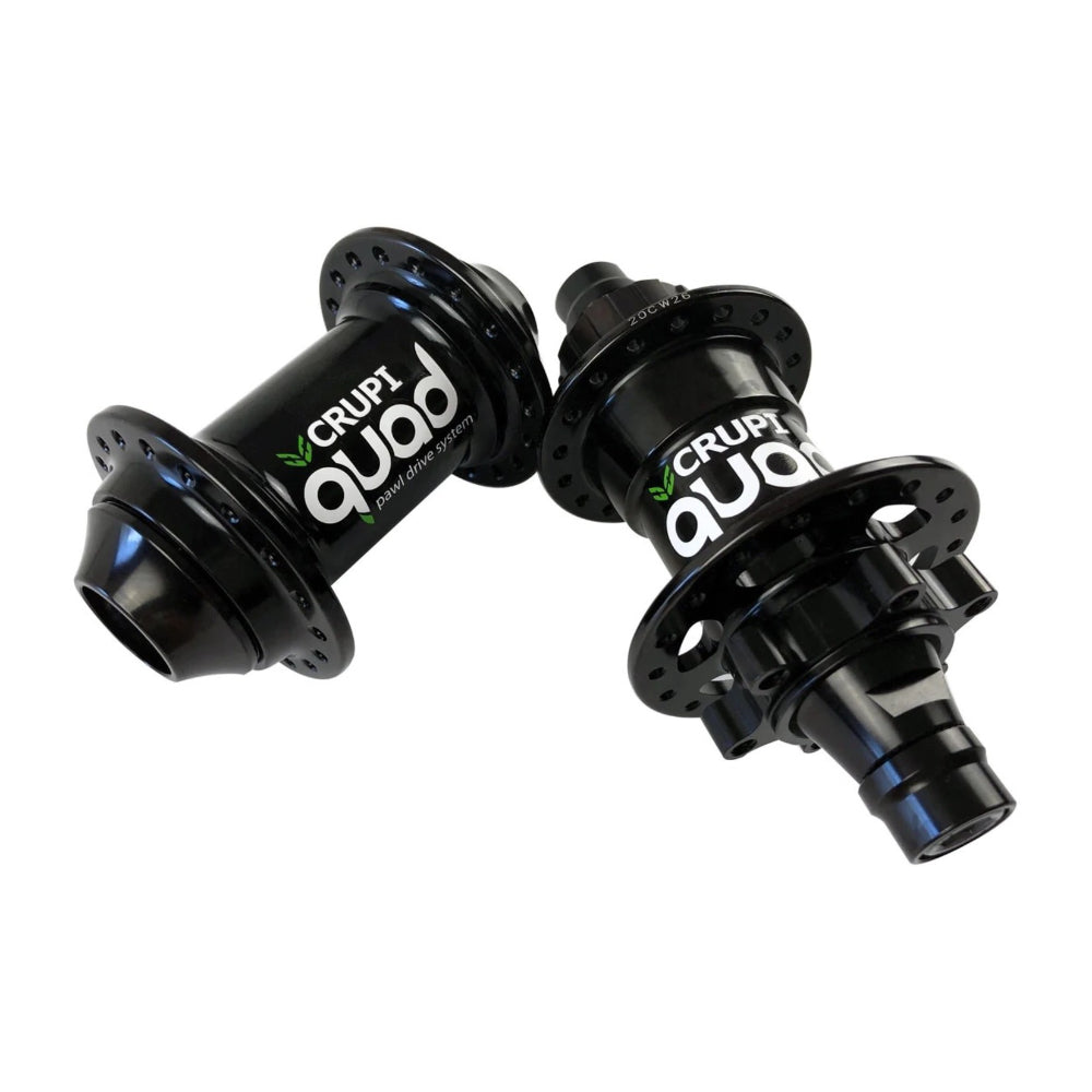 CRUPI QUAD OS20 20MM PRO ISO WHEELSET BLACK 20 X 1.75