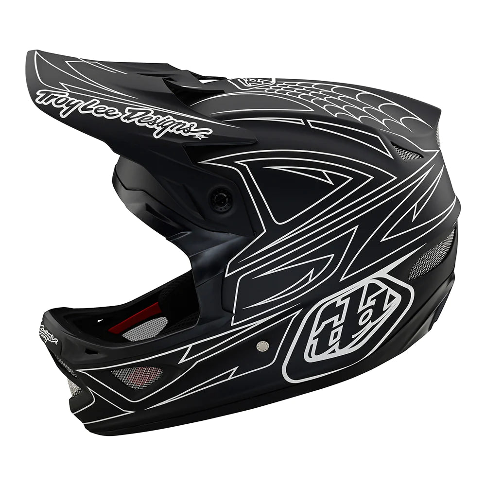 D3 FIBERLITE HELMET SPIDERSTRIPE