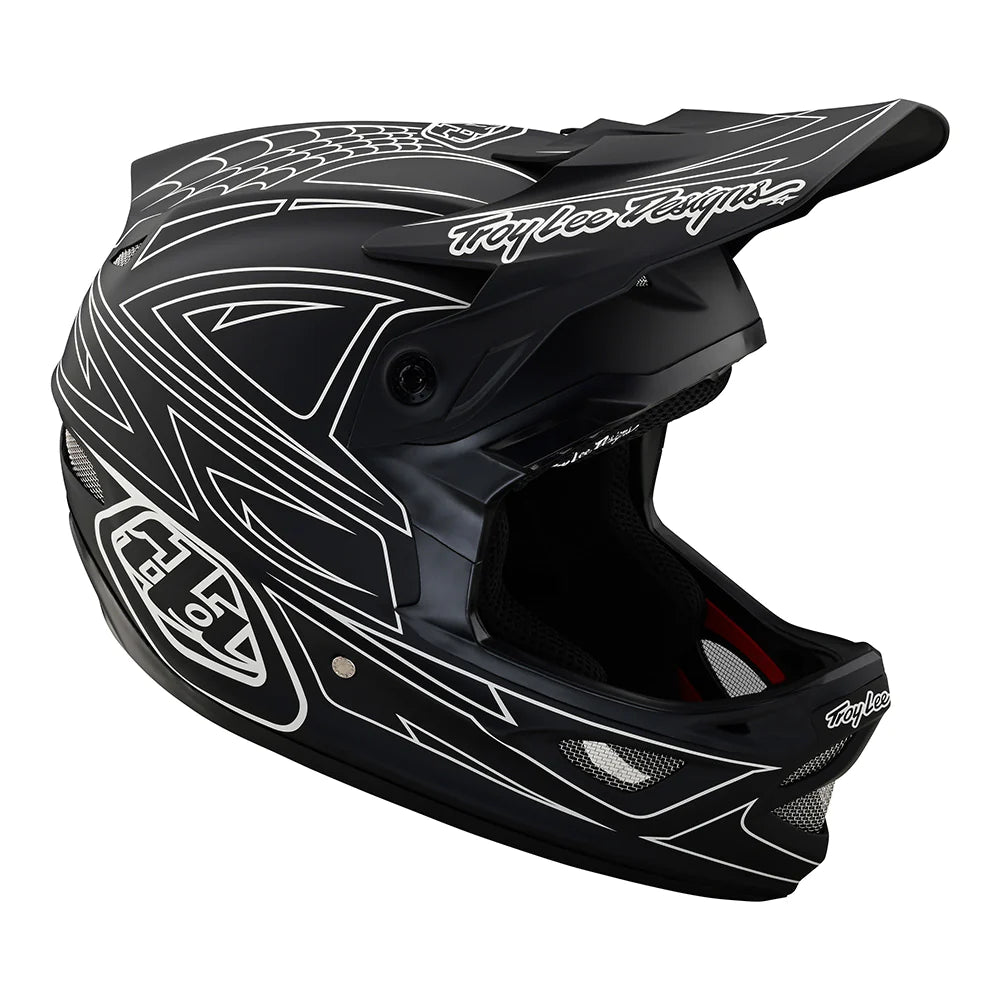 D3 FIBERLITE HELMET SPIDERSTRIPE