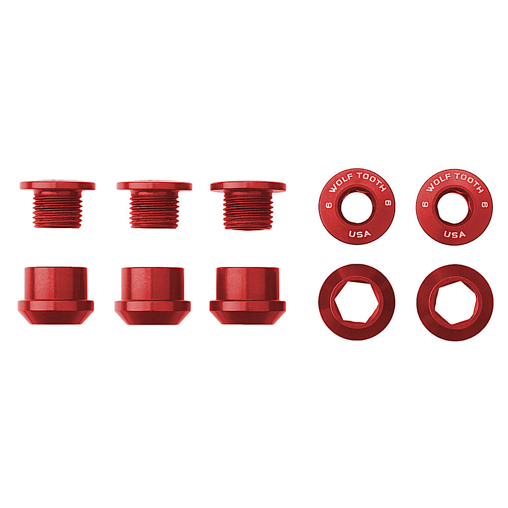 WOLF TOOTH ALUMINUM CHAINRING BOLT 4PACK
