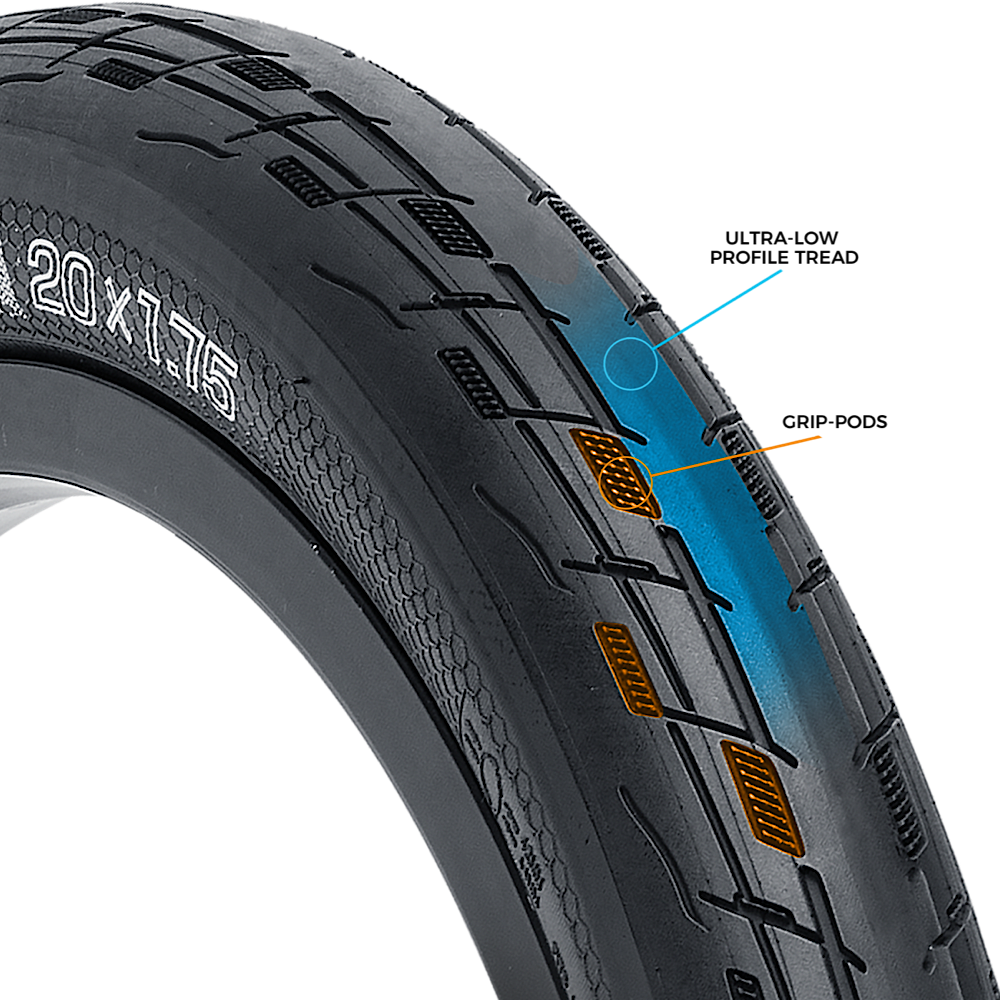 TIOGA FASTR BLK LABEL TIRE FOLDING