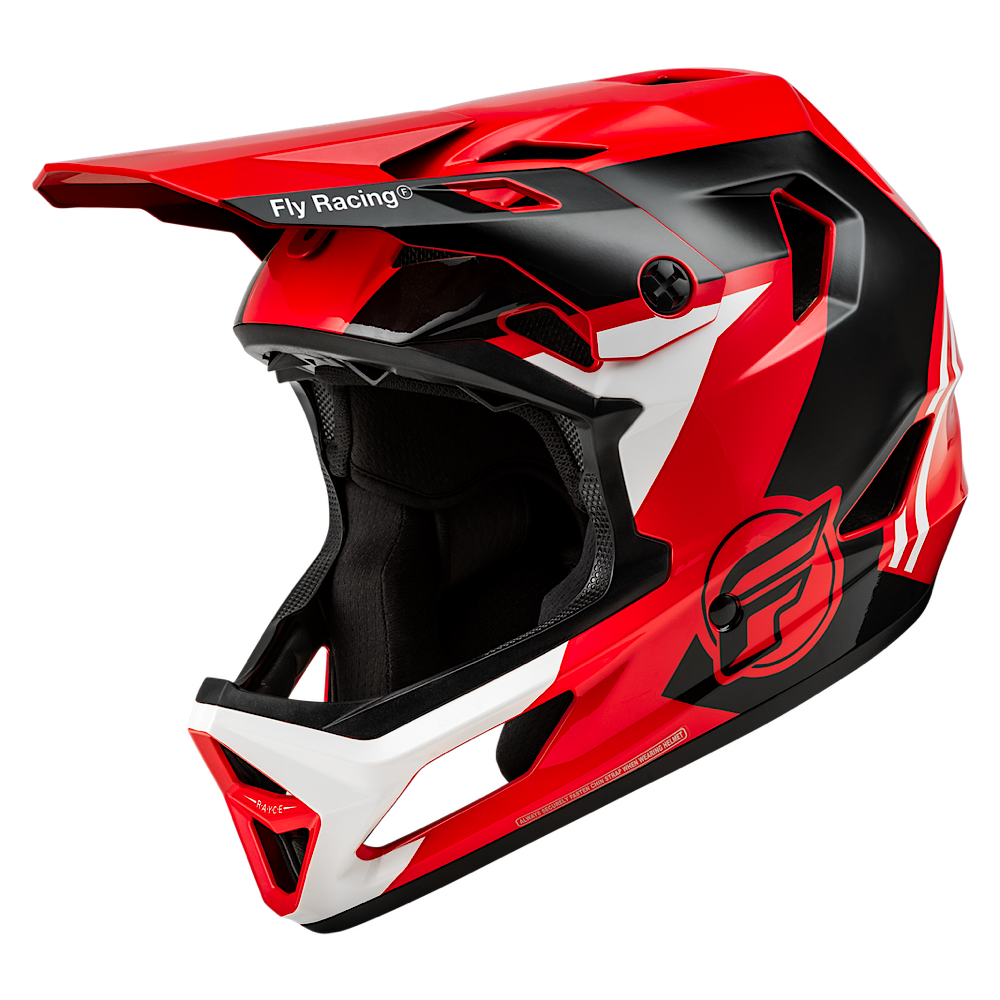 FLY RACING RAYCE HELMET RED/BLACK/WHITE