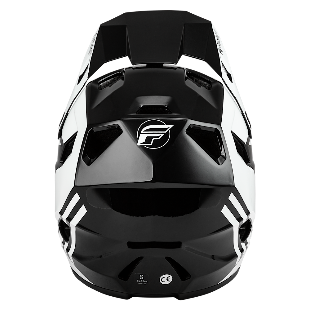 FLY RACING RAYCE HELMET BLACK/WHITE/GREY