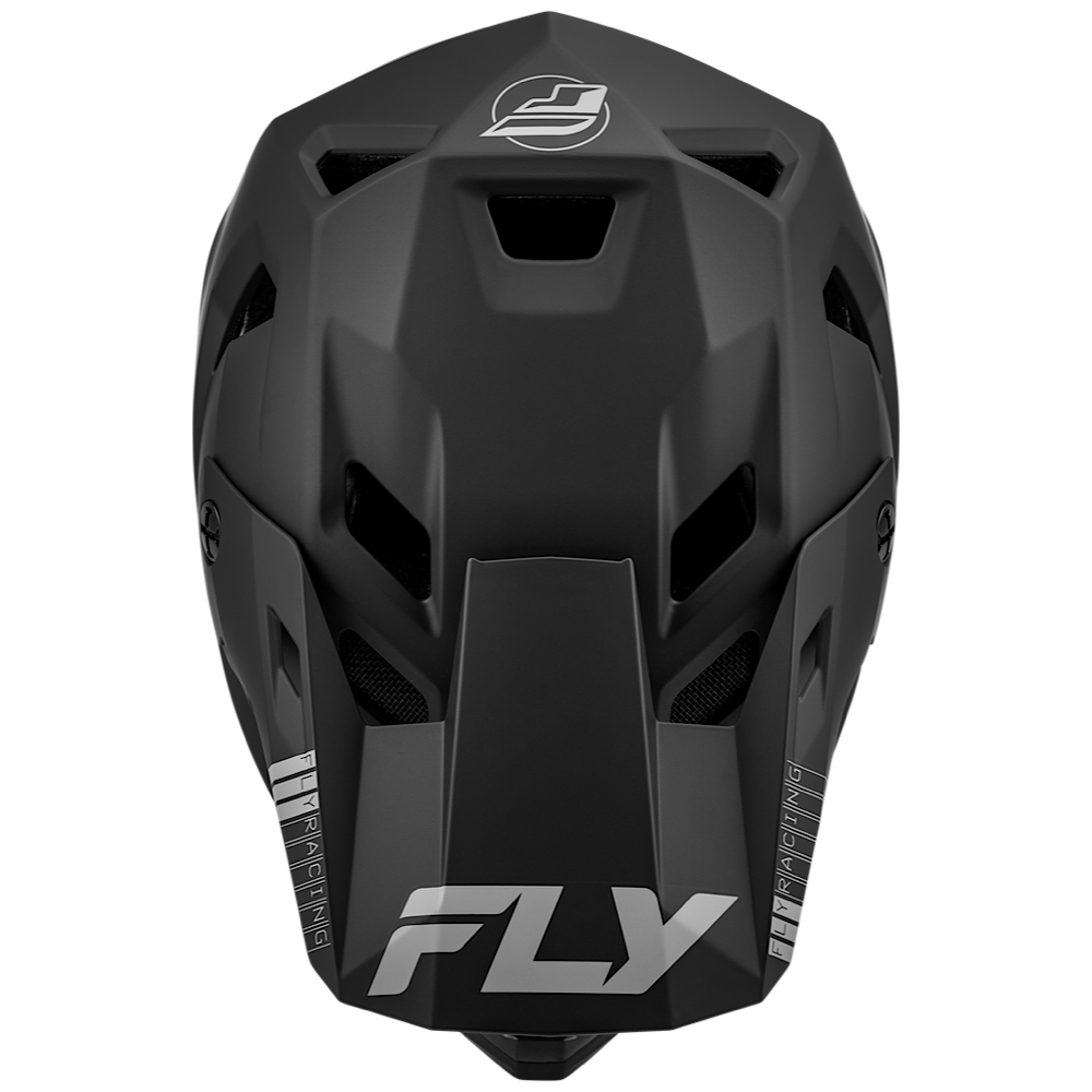 FLY RACING RAYCE HELMET MATTE BLACK SLANT