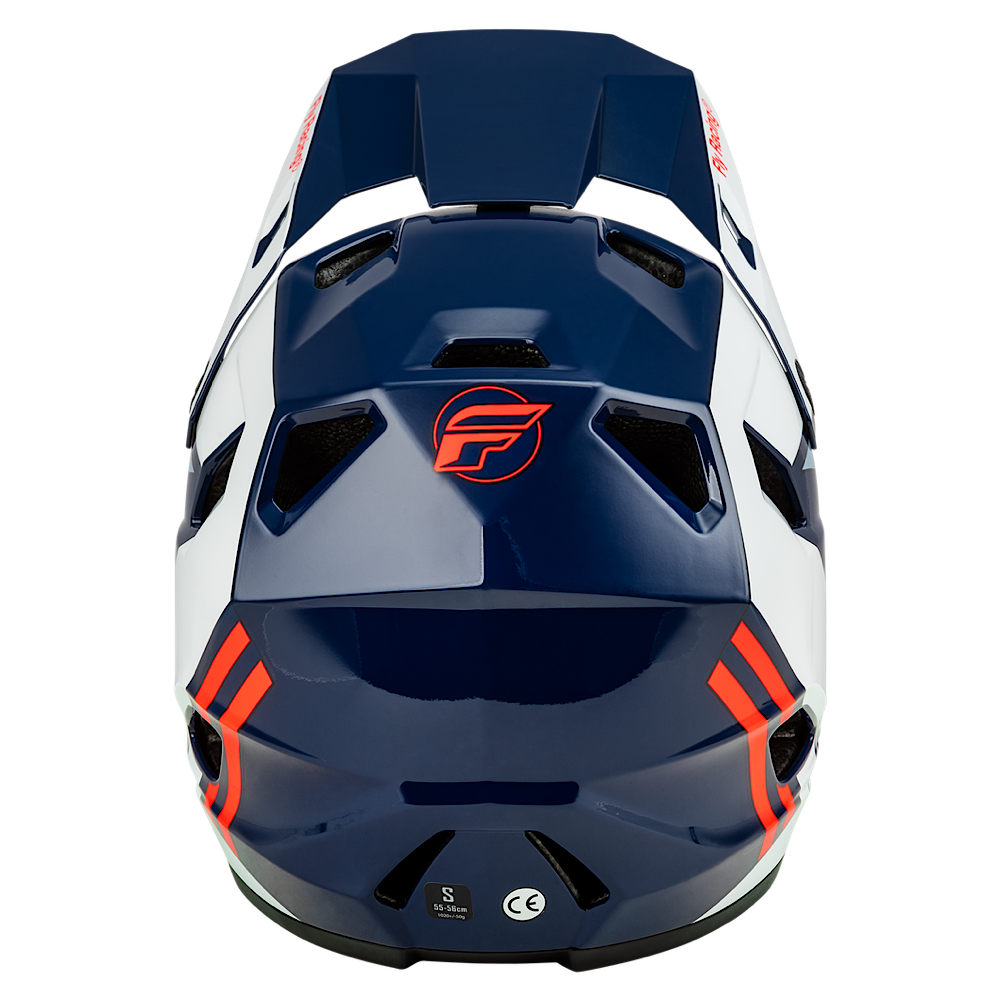 FLY RACING RAYCE HELMET RED/WHITE/BLUE