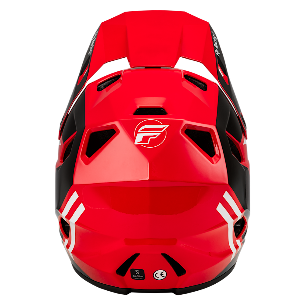 FLY RACING RAYCE HELMET RED/BLACK/WHITE