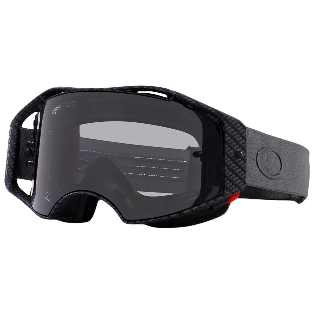 OAKLEY AIRBRAKE MTB CARBON FIBER w/ LIGHT GREY