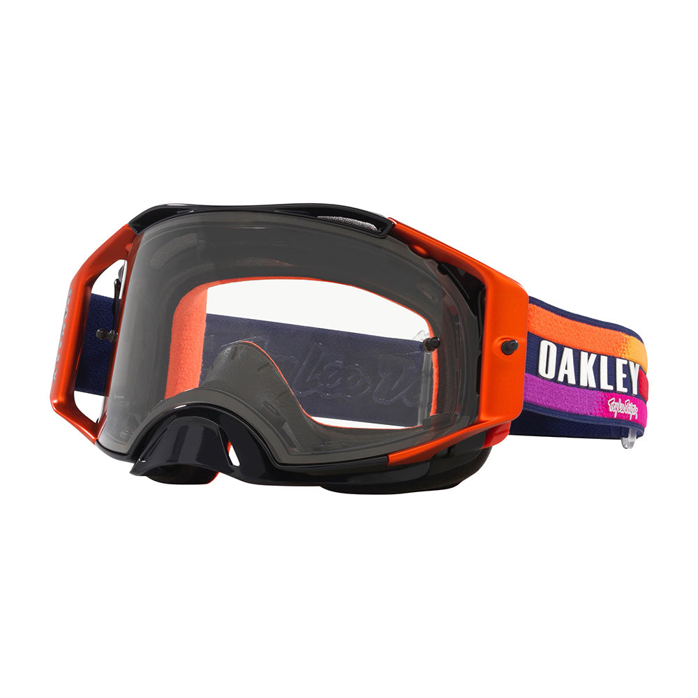OAKLEY AIRBRAKE MX TLD NAVY SUNRISE W/CLEAR