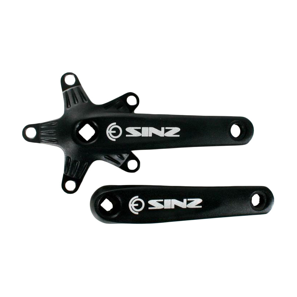 SINZ SQUARE DRIVE CRANKSET BLACK