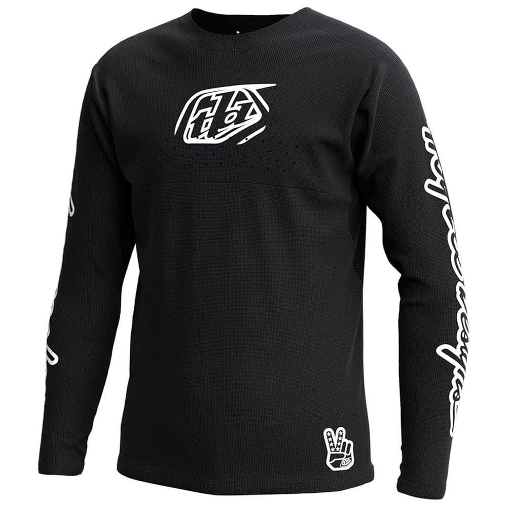Troy Lee Designs SPRINT サイズ30 黒 TROY LEE DESIGNS YOUTH SPRINT ICON JERSEY BLACK