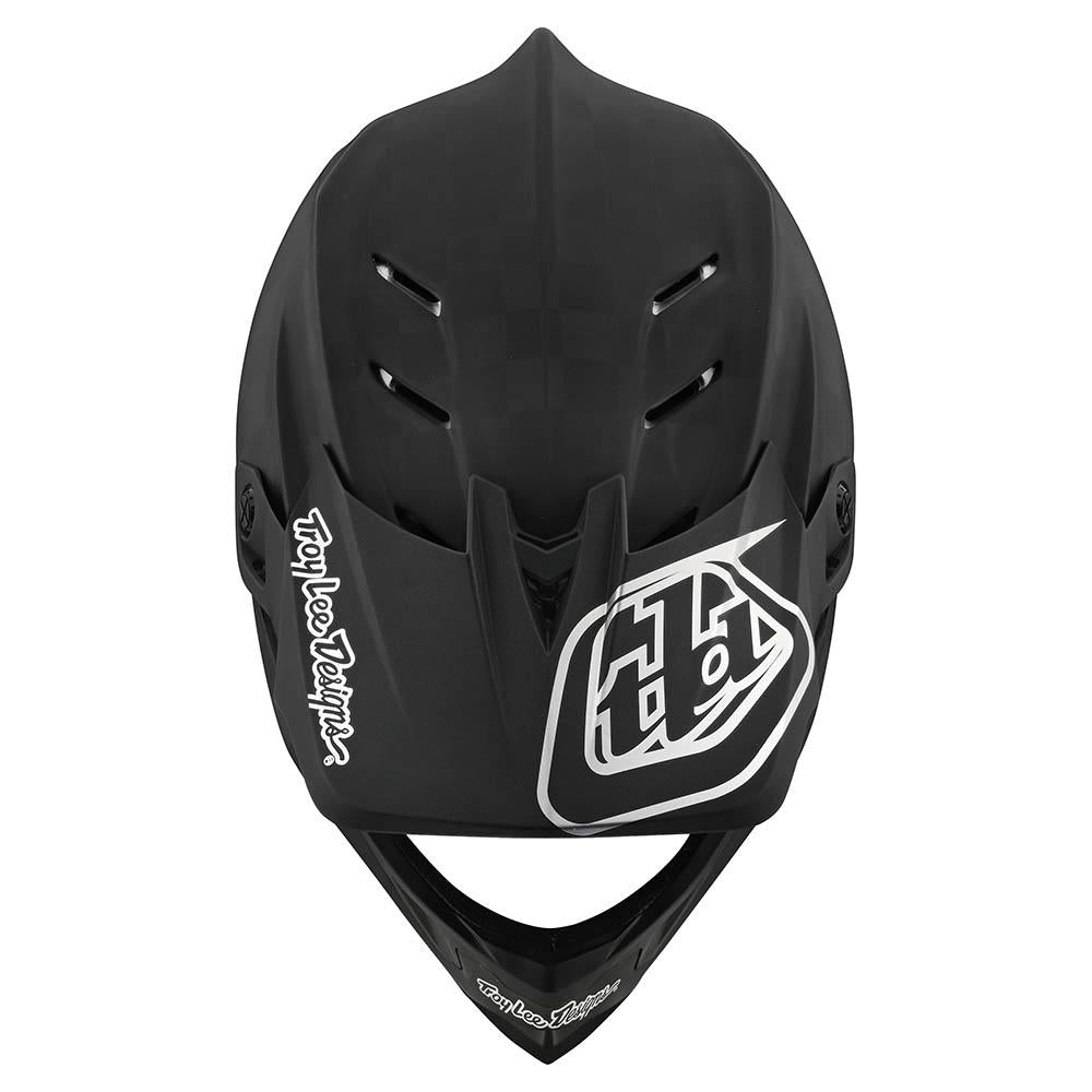 TROY LEE D4 CARBON STEALTH BLACK / SILVER
