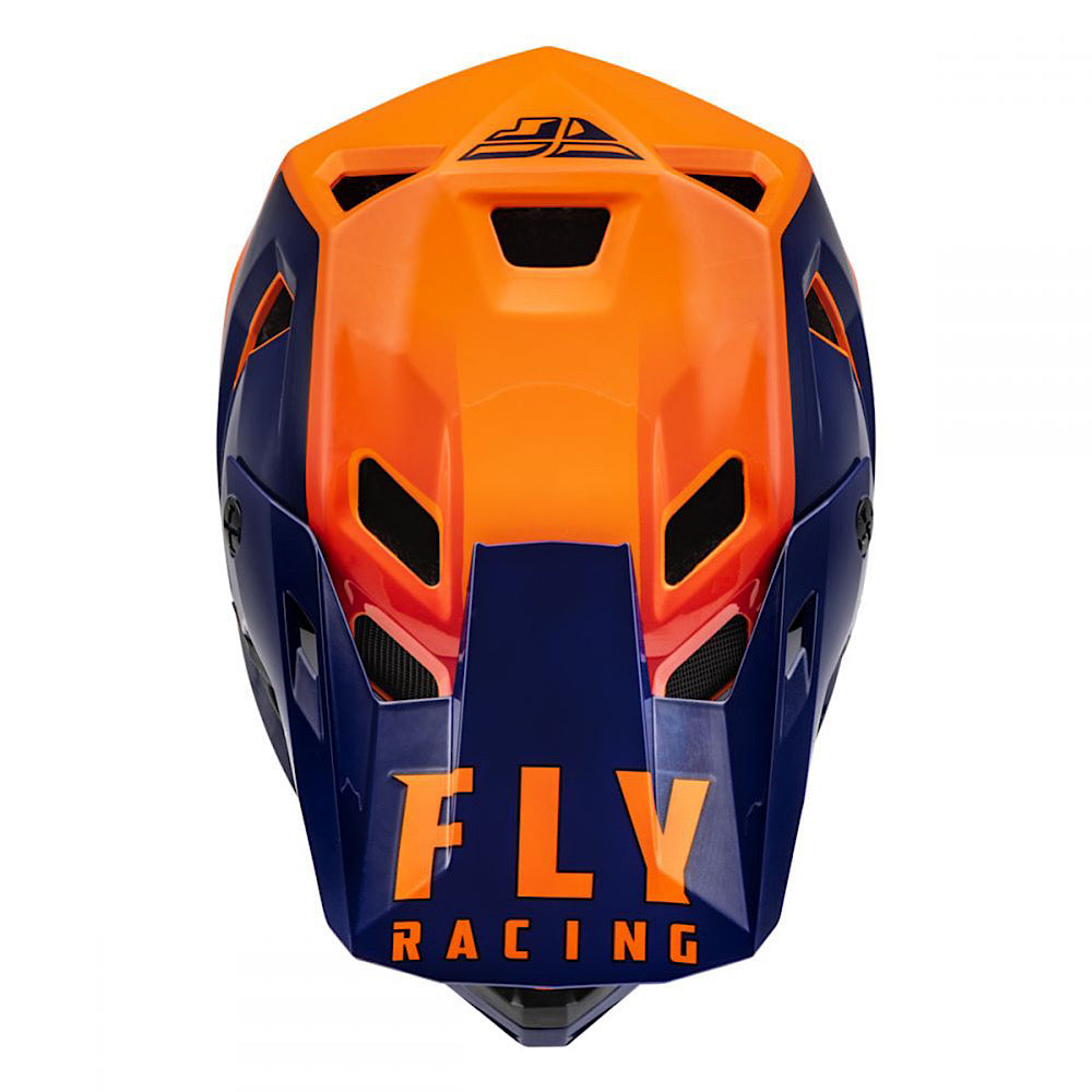 FLY RACING RAYCE HELMET - NAVY/ORG/RED