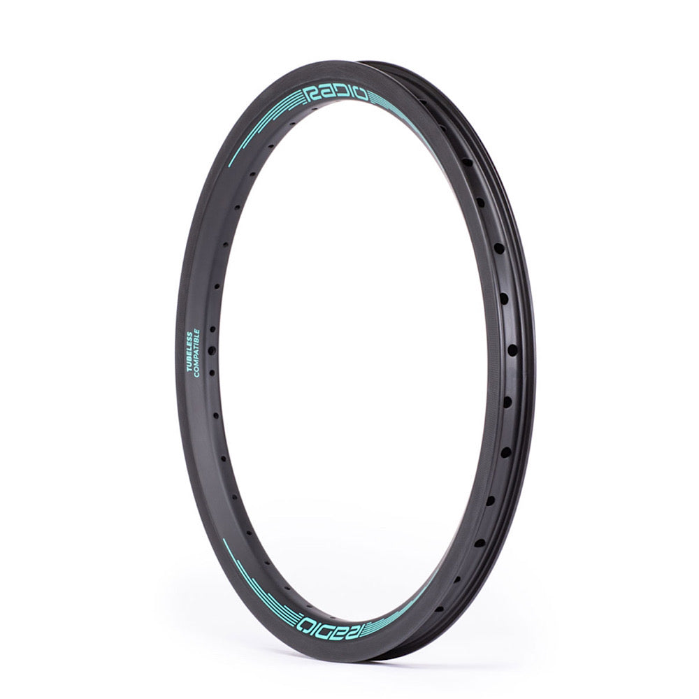 RADIO SOLAR CARBON RIM REAR - 20X1.75