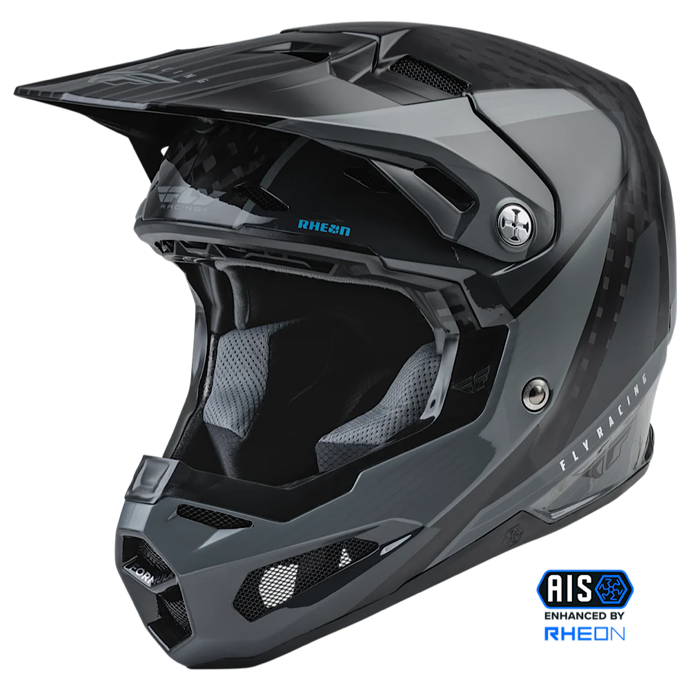 FLY RACING CARBON PRIME HELMET GREY/CARBON