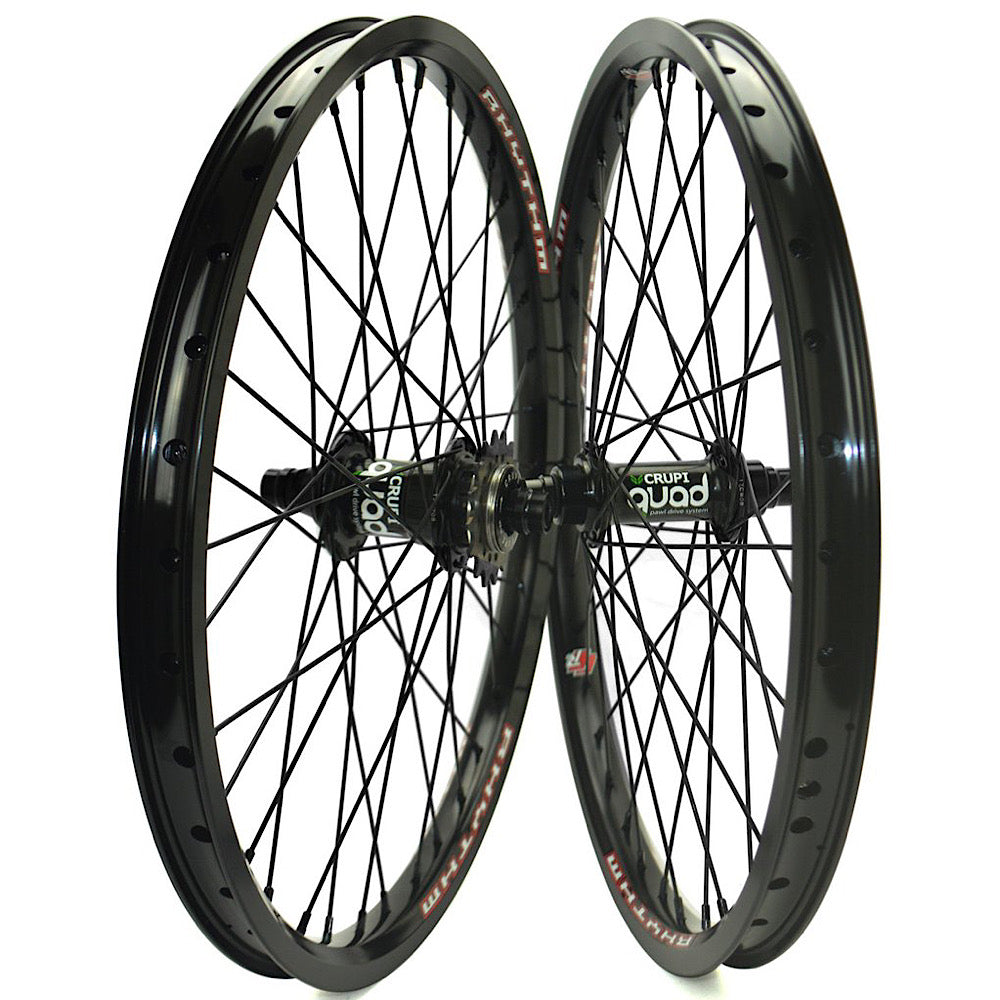 CRUPI QUAD HUB PRO WHEELSET 36H 3/8