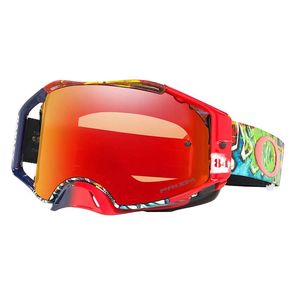 oakley dirt bike goggles OAKLEY AIRBRAKE MX HERLINGS SIG GRAFFITI GOGGLE