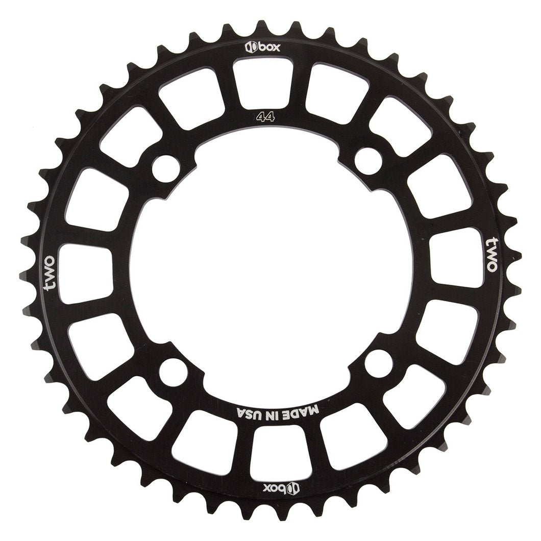 BOX TWO 4 BOLT CHAINRING BLACK