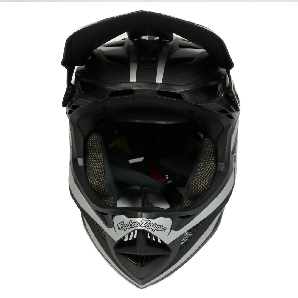 TROY LEE D4 COMPOSITE HELMET SLASH GREY/BLACK
