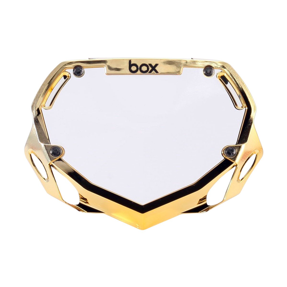 BOX TWO NUMBER PLATE SMALL CHROME