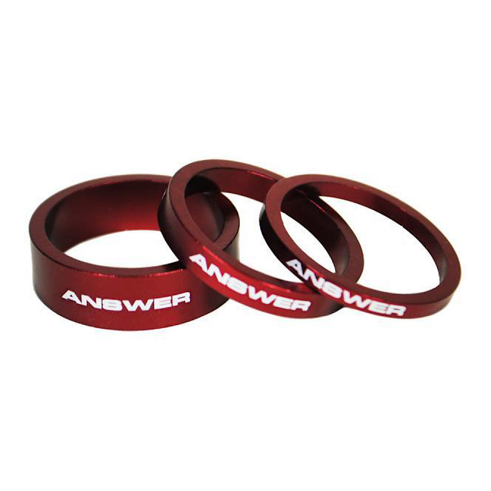 ANSWER ALUMINUM HEADSET SPACER KIT