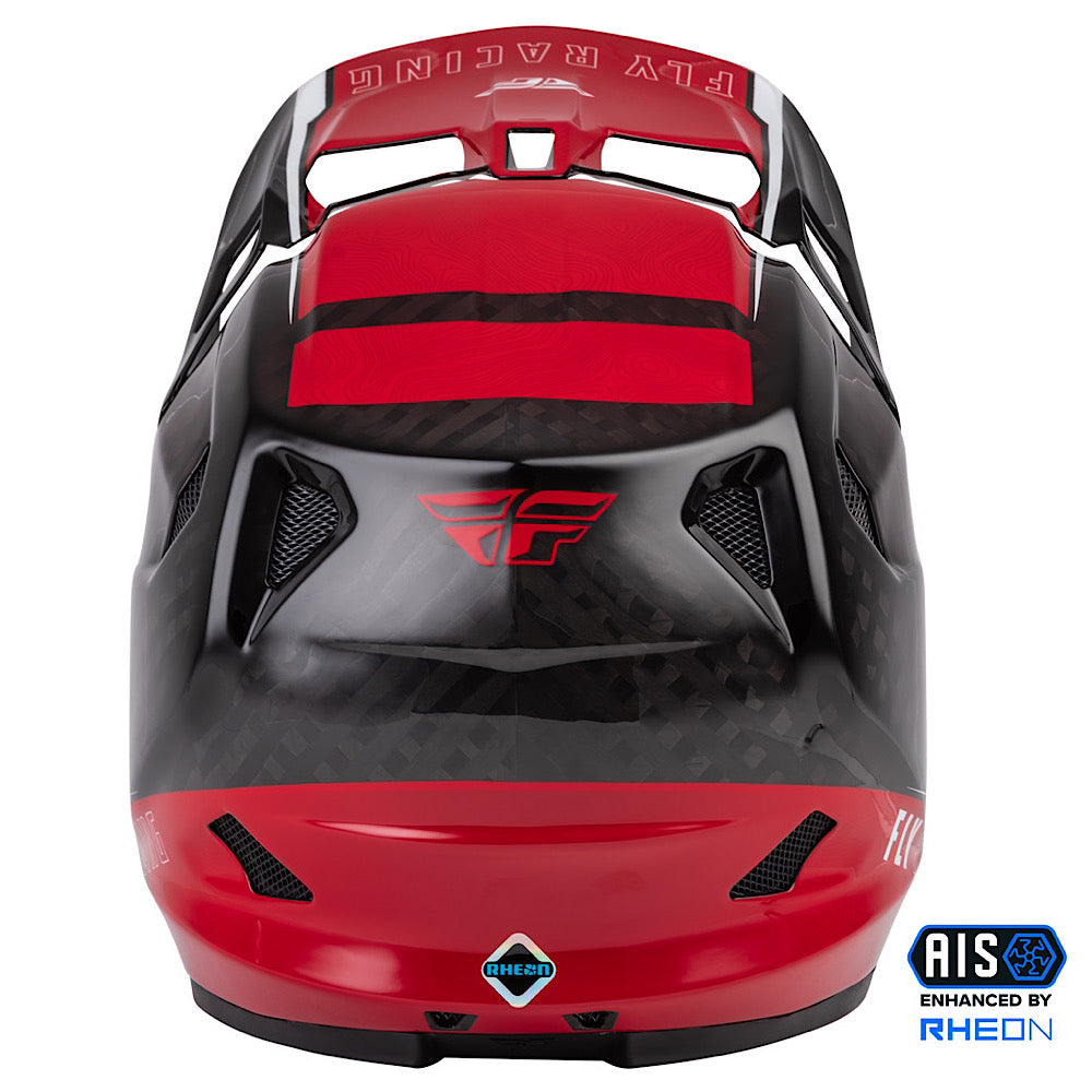 FLY RACING WERX-R CARBON HELMET RED/CARBON