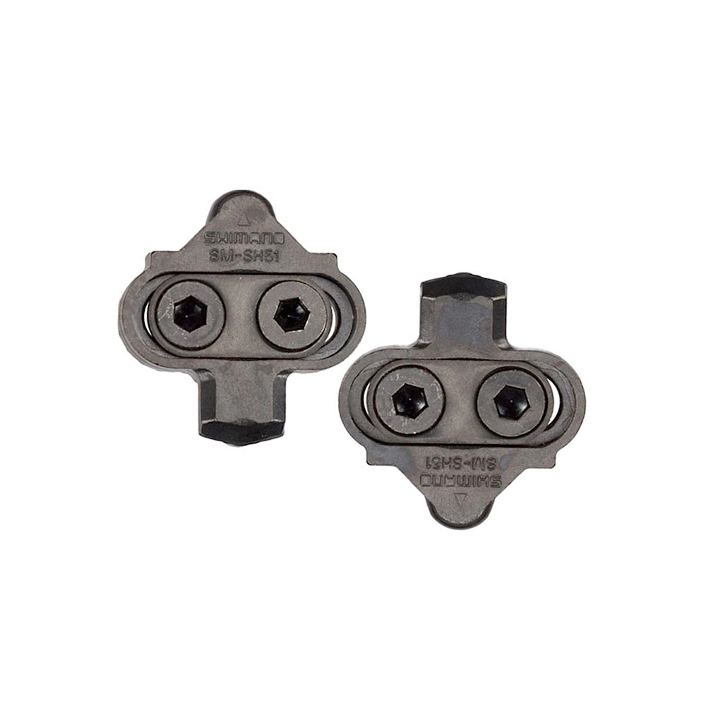 SHIMANO SPD CLEAT SET (PAIR) W/ CLEAT NUT