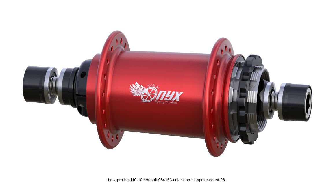 ONYX PRO HUB 110/10MM BOLT REAR