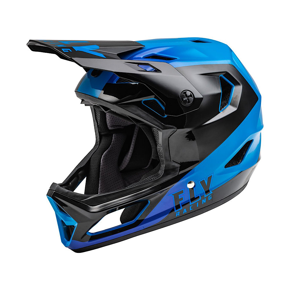 FLY RACING RAYCE HELMET - BLUE/BLACK