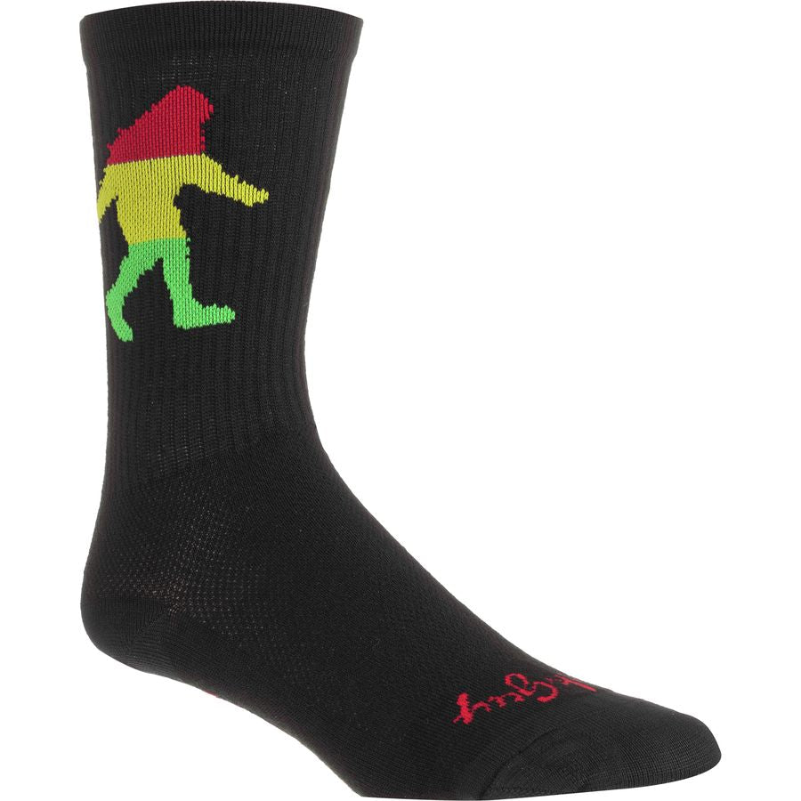 SOCKGUY SGX RASTA CALI - 6 INCH