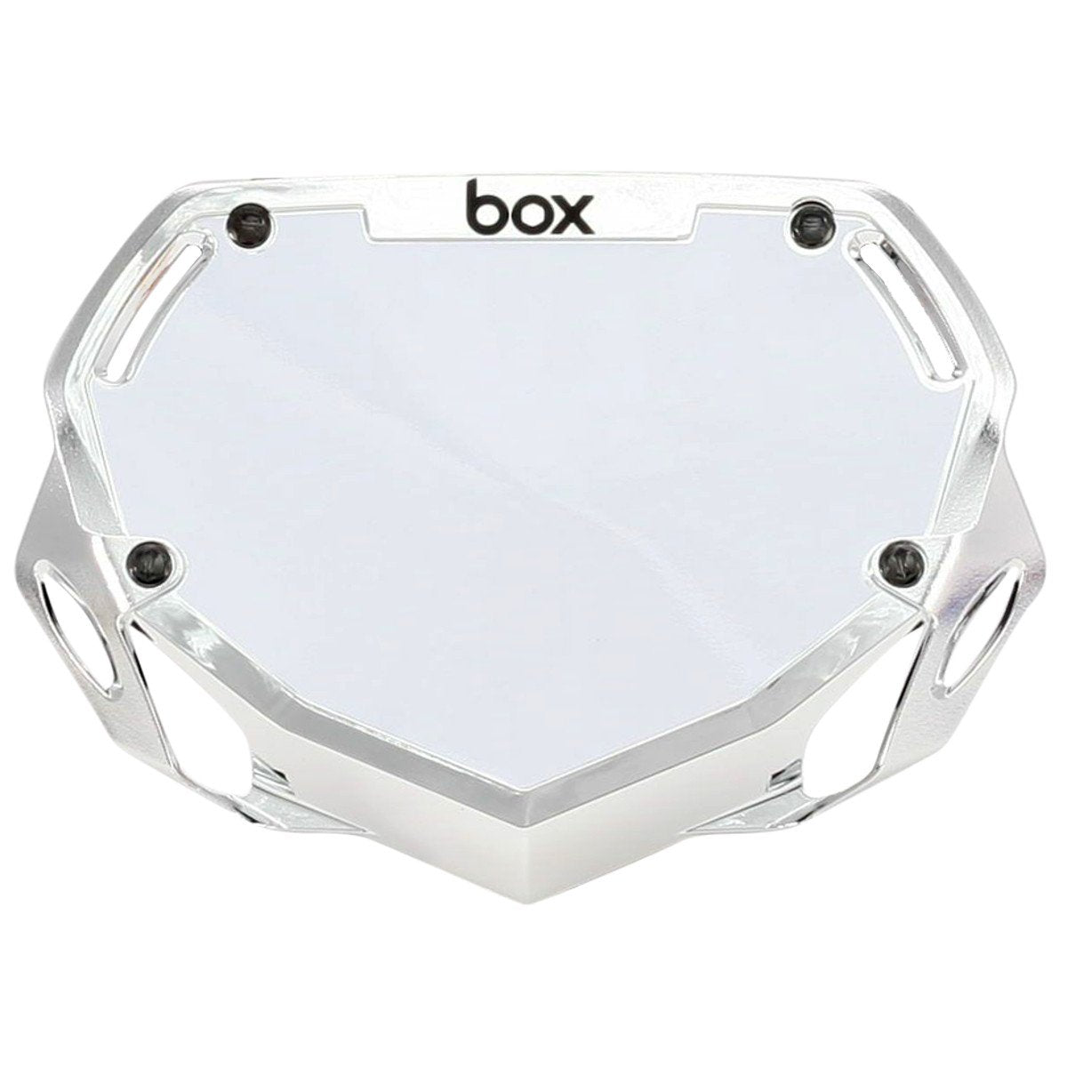 BOX TWO NUMBER PLATE SMALL CHROME