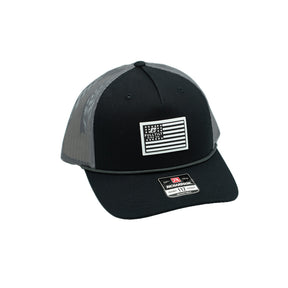 FULL TILT FLAG BADGED TRUCKER HAT (CENTERED LOGO)