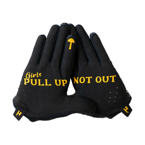 HAND UP GLOVES GPUNO GREEN FLORAL