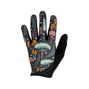 HAND UP GLOVES GPUNO GREEN FLORAL