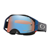 OAKLEY AIRBRAKE MX GREY STRIKE W/ PRIZM SAPPHIRE