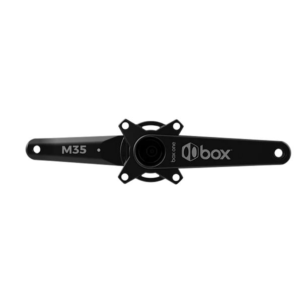Box Vector M35 クランク 35mm 車軸 X 180mm ブラック BOX VECTOR M35 CRANKS