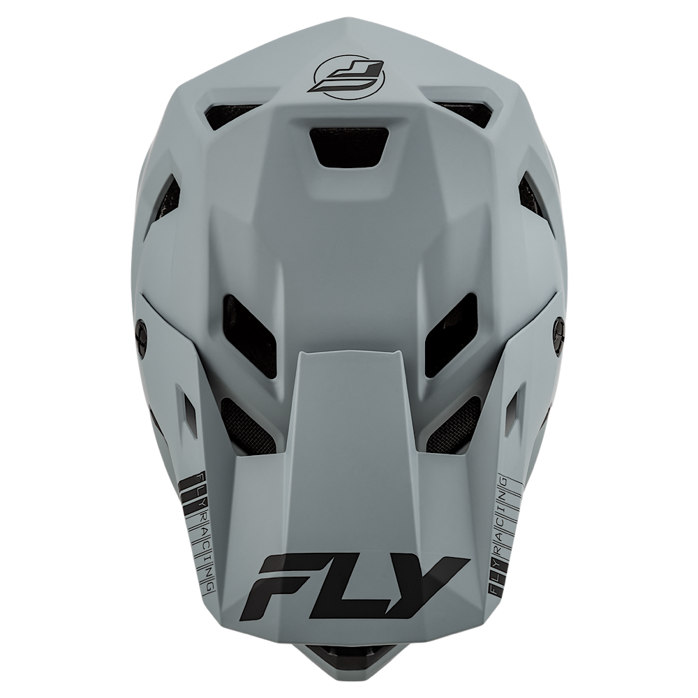 FLY RACING RAYCE HELMET MATTE GREY SLANT