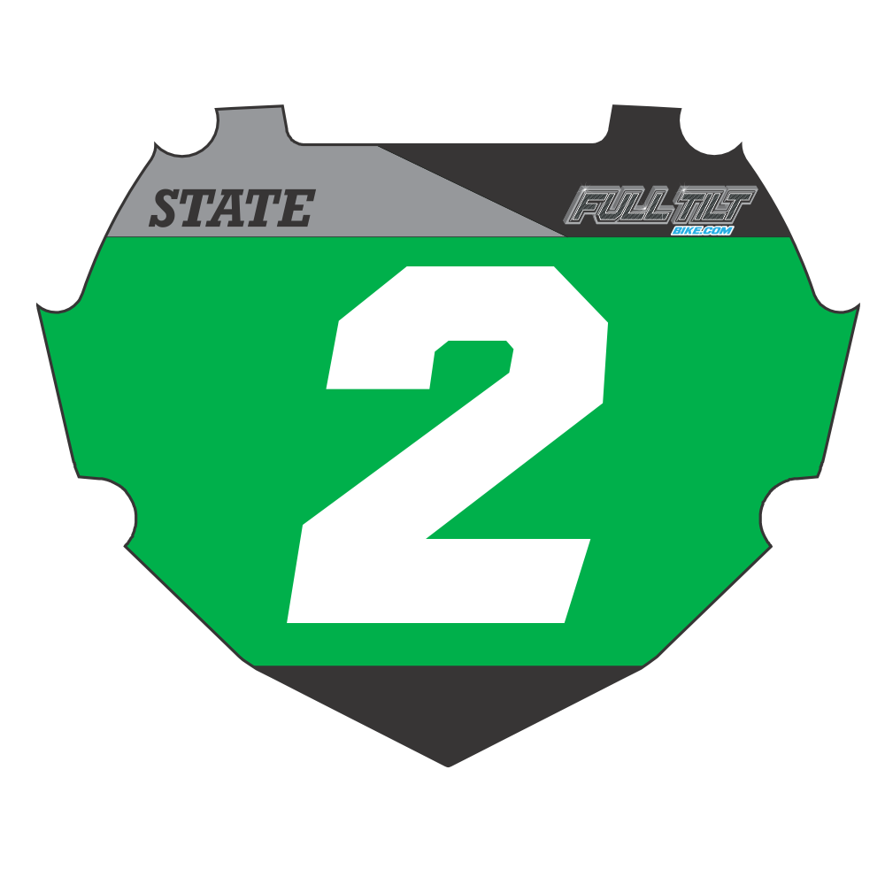 FULL TILT OFFICIAL CHAMPIONSHIP NUMBER PLATE INSERT