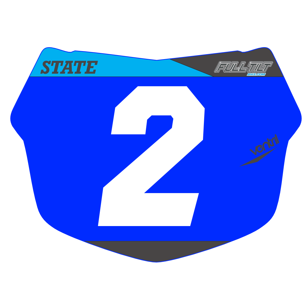 FULL TILT OFFICIAL CHAMPIONSHIP NUMBER PLATE INSERT