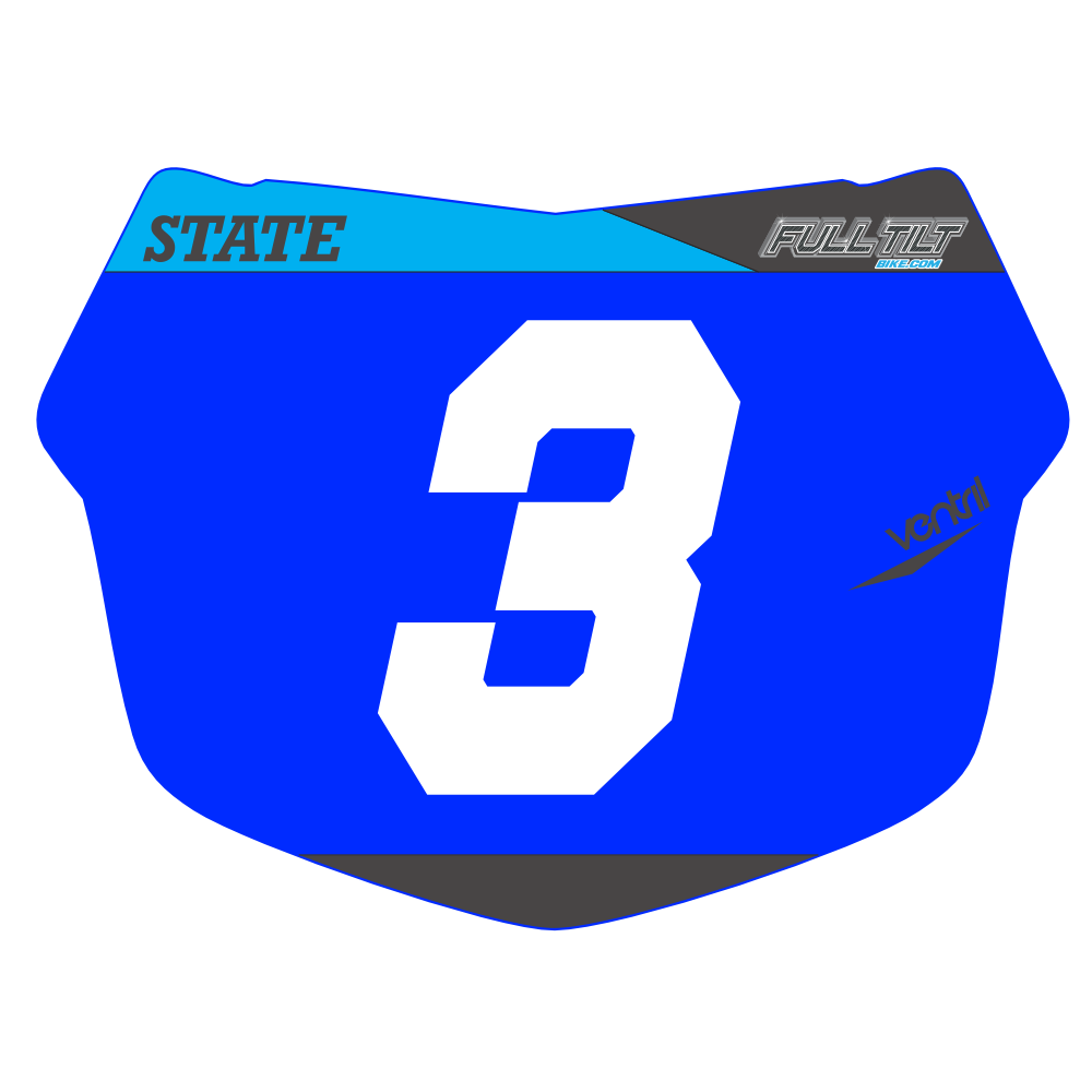 FULL TILT OFFICIAL CHAMPIONSHIP NUMBER PLATE INSERT