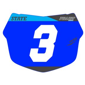 FULL TILT OFFICIAL CHAMPIONSHIP NUMBER PLATE INSERT