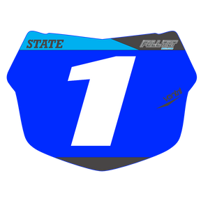 FULL TILT OFFICIAL CHAMPIONSHIP NUMBER PLATE INSERT