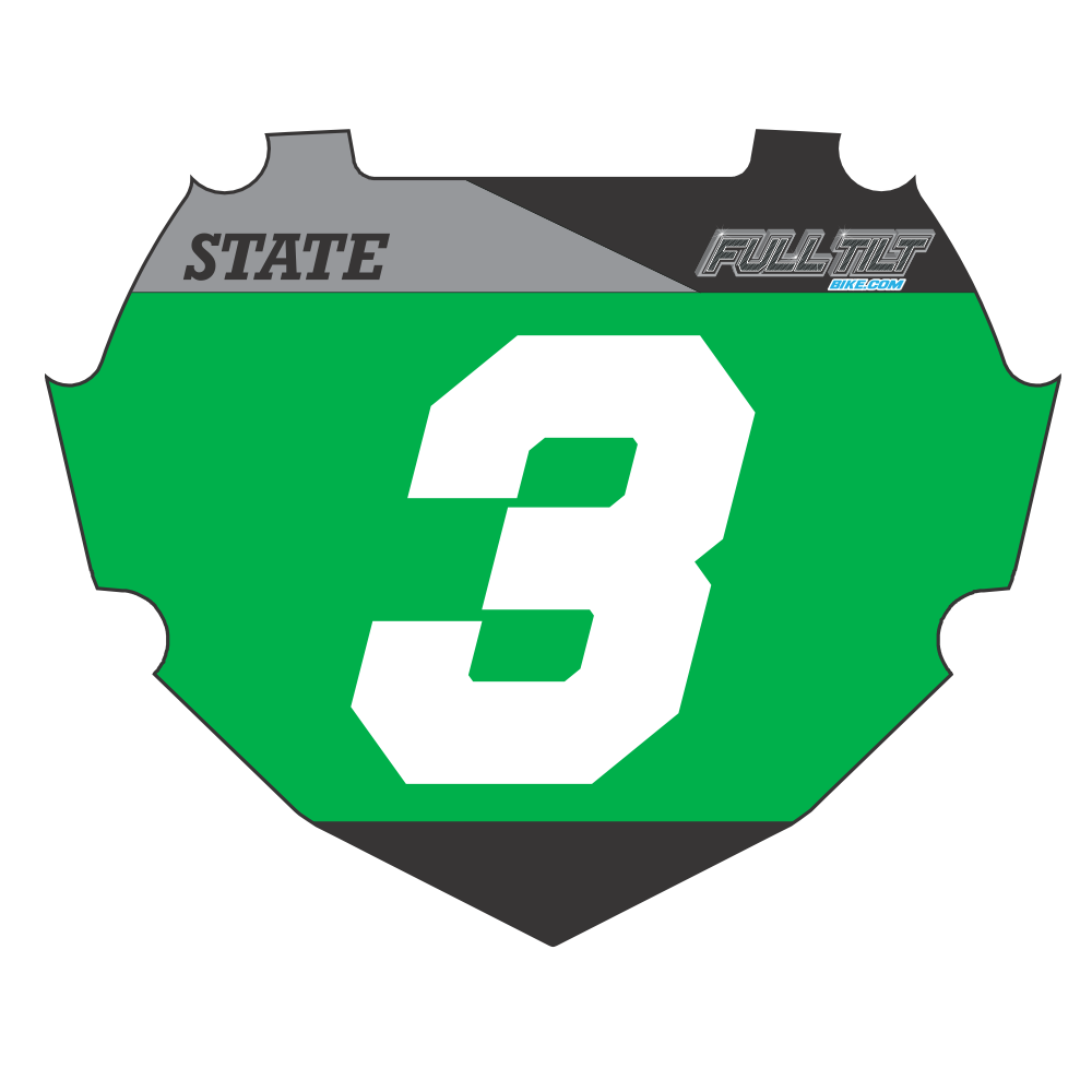 FULL TILT OFFICIAL CHAMPIONSHIP NUMBER PLATE INSERT