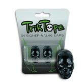 TRIKTOPZ SKULL SCHRADER VALVE CAP