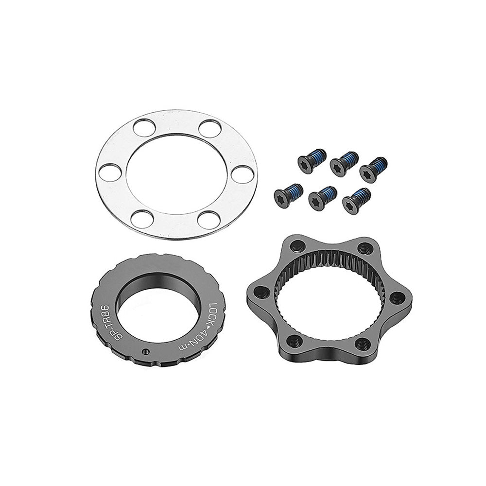 RADIO CENTER LOCK TO 6-BOLT ROTOR ADAPTER KIT