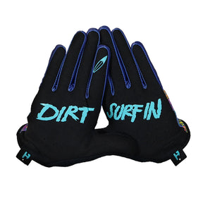 HAND UP GLOVES DIRT SURFIN' FLORAL