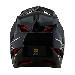 TROY LEE DESIGN D4 POLYACRYLITE SHADOW HELMET