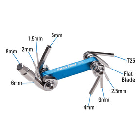 PARK TOOL IB-2 I-BEAM MINI FOLDING MULTI-TOOL